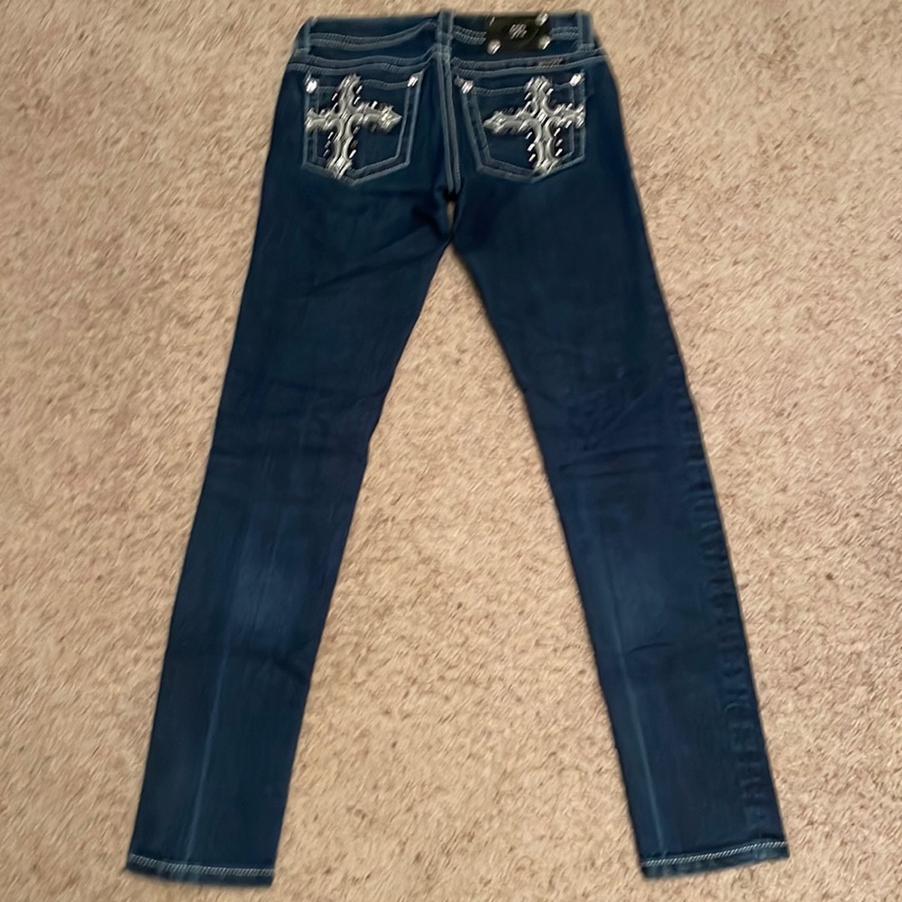 Miss Me Skinny Jeans, Size 27. Gently Worn!